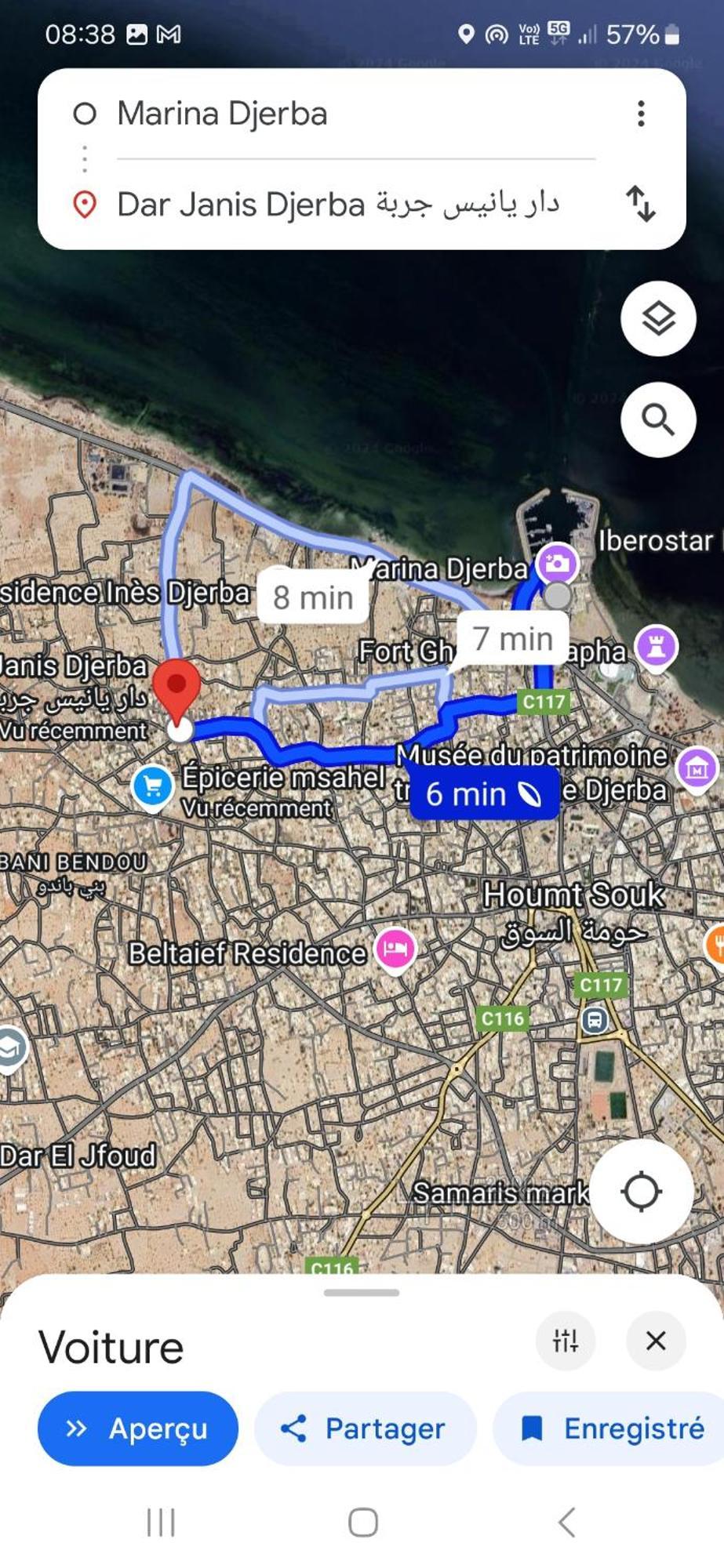 Appartement Dar Janis Djerba دار يانيس جربة à Houmt Souk  Extérieur photo